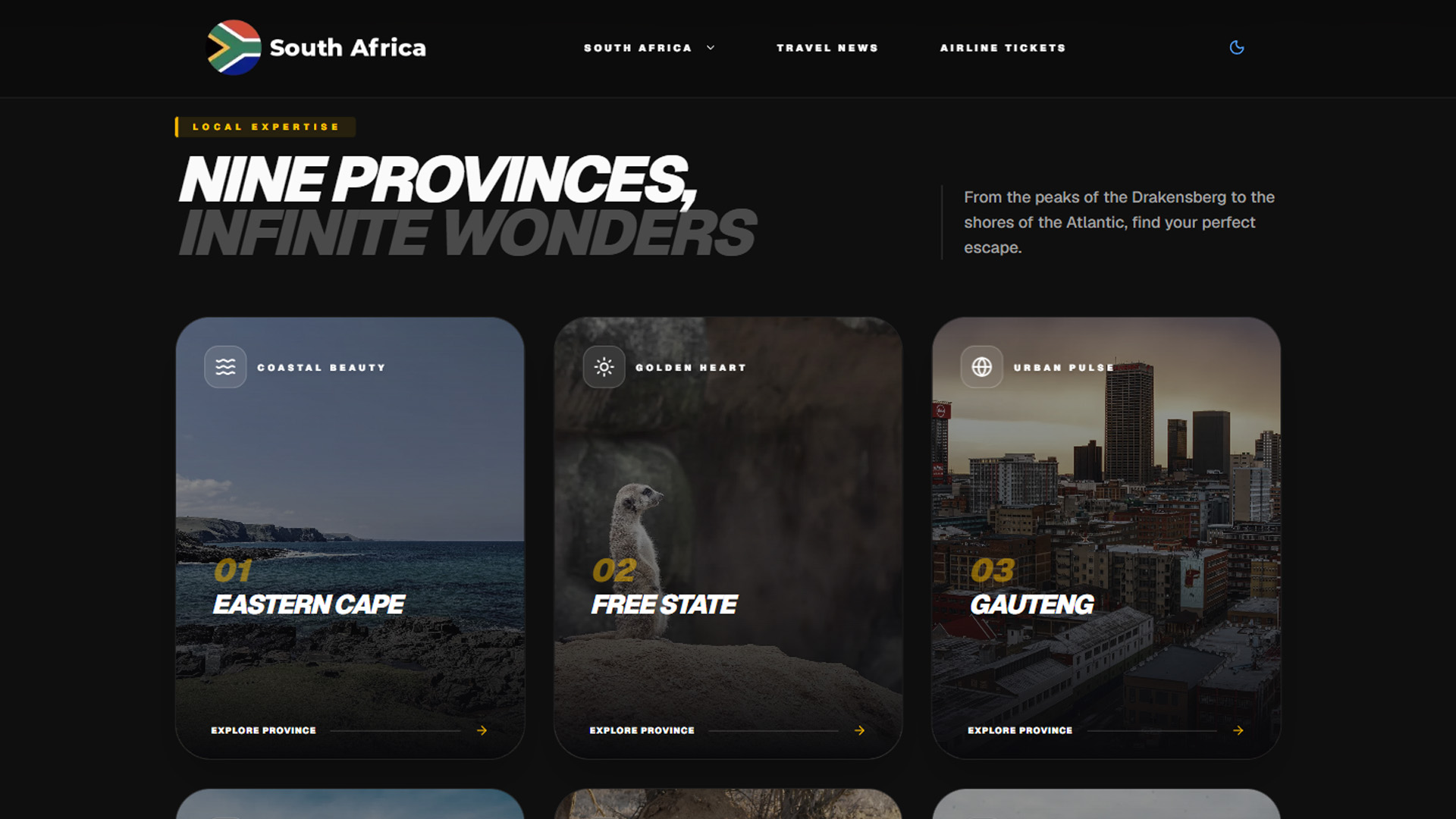 South Africa Tourism Screenshot 2