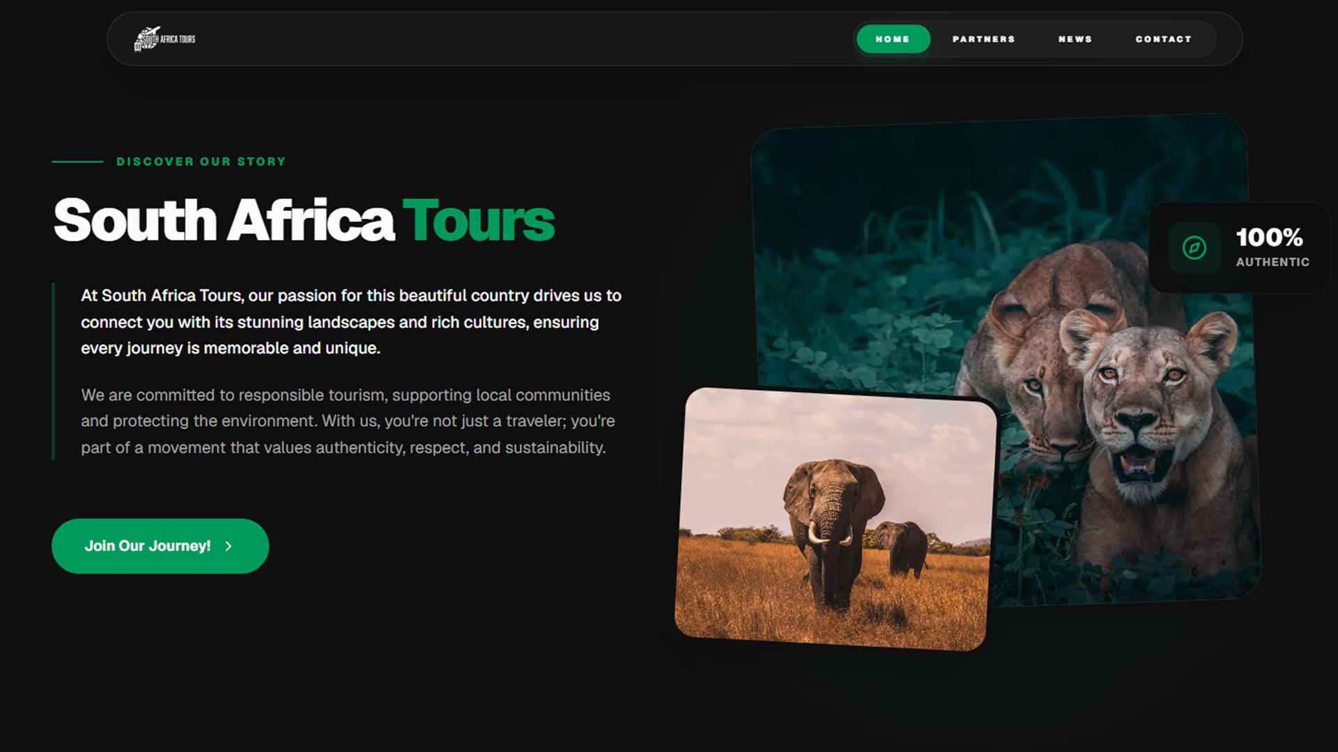South Africa Tours Screenshot 2